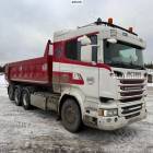 Scania R580 8X4 cassette truck with SLP trailer