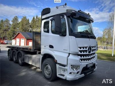 Mercedes-Benz Arocs 3251 Tridem Hooklift, flatbed and concrete r
