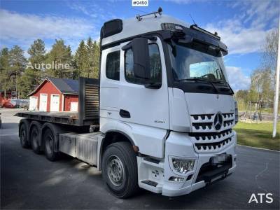 Mercedes-Benz Arocs 3251 Tridem Hooklift, flatbed and concrete r