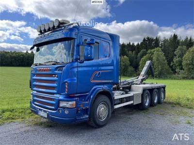 Scania R500 Tridem Lastv&auml;xlare (345,000:- ex moms)