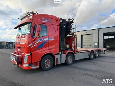 Volvo FH Crane Truck with HMF 8520-O K6 and Jib