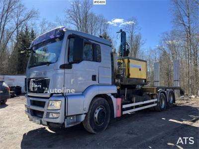 MAN TGS 28.480 Truck with Atlas Copco compressor