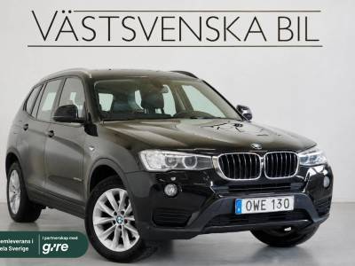 BMW X3 xDrive20d Drag/1 &auml;gare/Fullservad/V-hjul